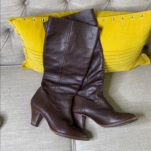 Brown Frye boots